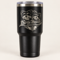 Darla Doodle Racing 32oz Stainless Steel Tumbler