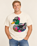 Race Day Duck graphic tee on Comfort Colors