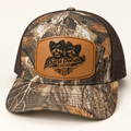 Darla Doodle Racing Snapback Hat - Leather Patch