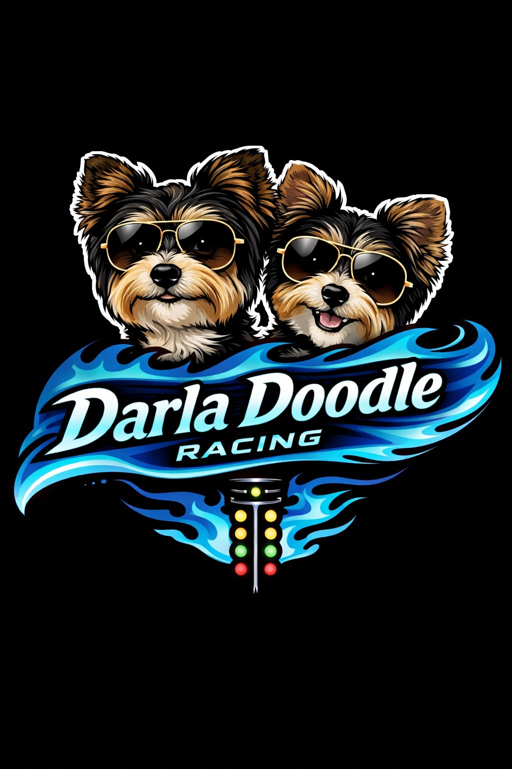Darla Doodle Racing Tee